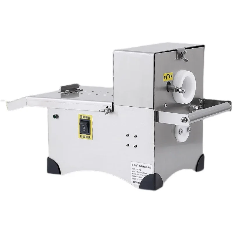 Small Table Top Sausage Twisting Binding Machine 220V Stainless Steel Manual Sausage Knotting Machine