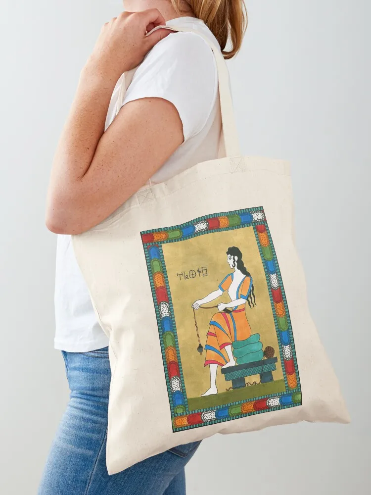 

10 Fate from The Minoan Tarot Tote Bag Women's bags Women bags Women's shopper bag shopping cart bags