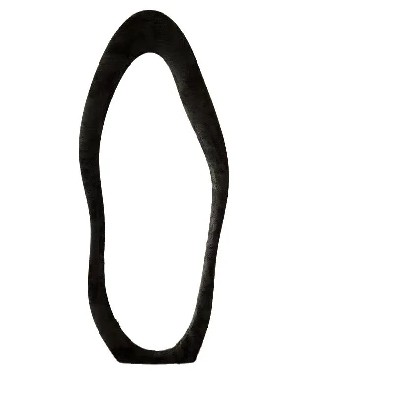 Fleece full-length mirror, dressing mirror, home wall mirror, floor mirror