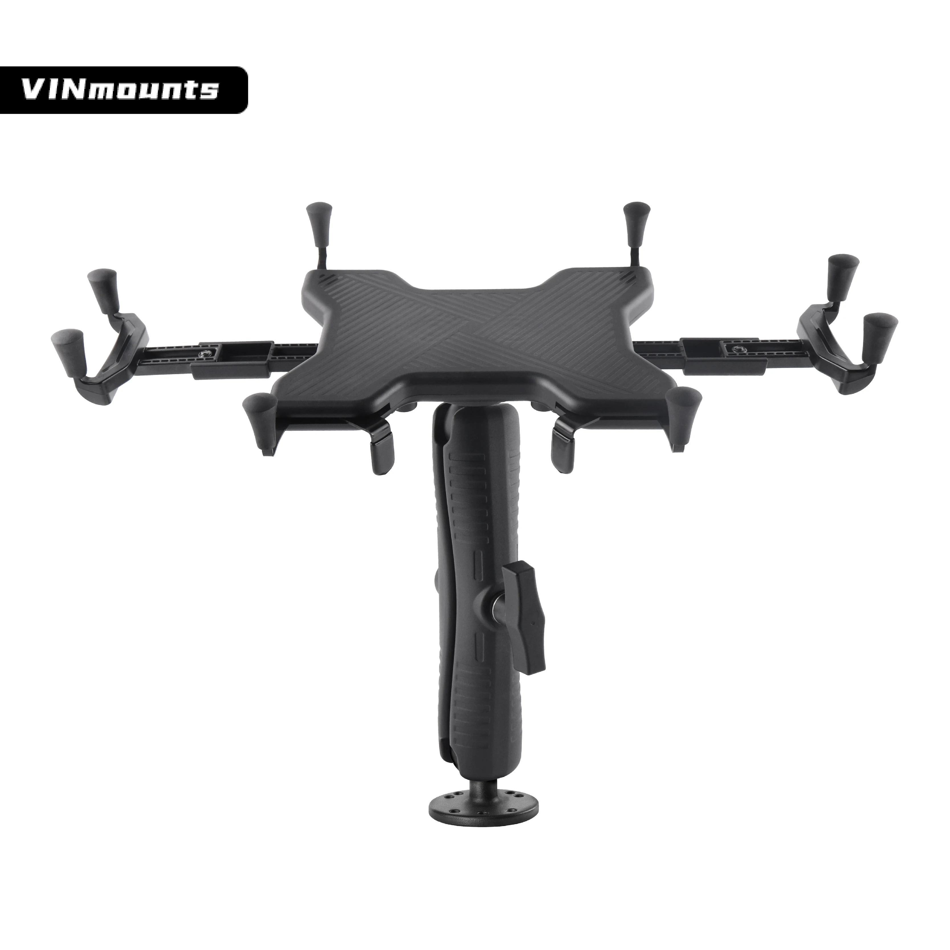 

Hot sell Large X Function Tablet Holder With 23cm Long Flat Surface Mount Compatible With 308mmX243.6mmX21mm Tablet