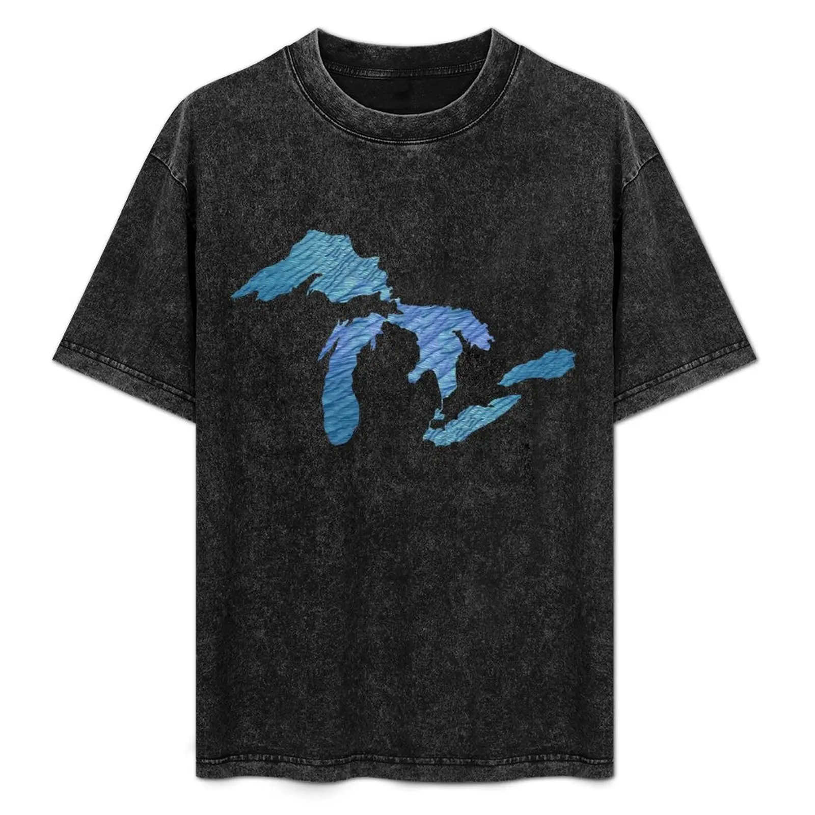

Great Lakes T-Shirt Gym Exercise Short Sleeve T-Shirt