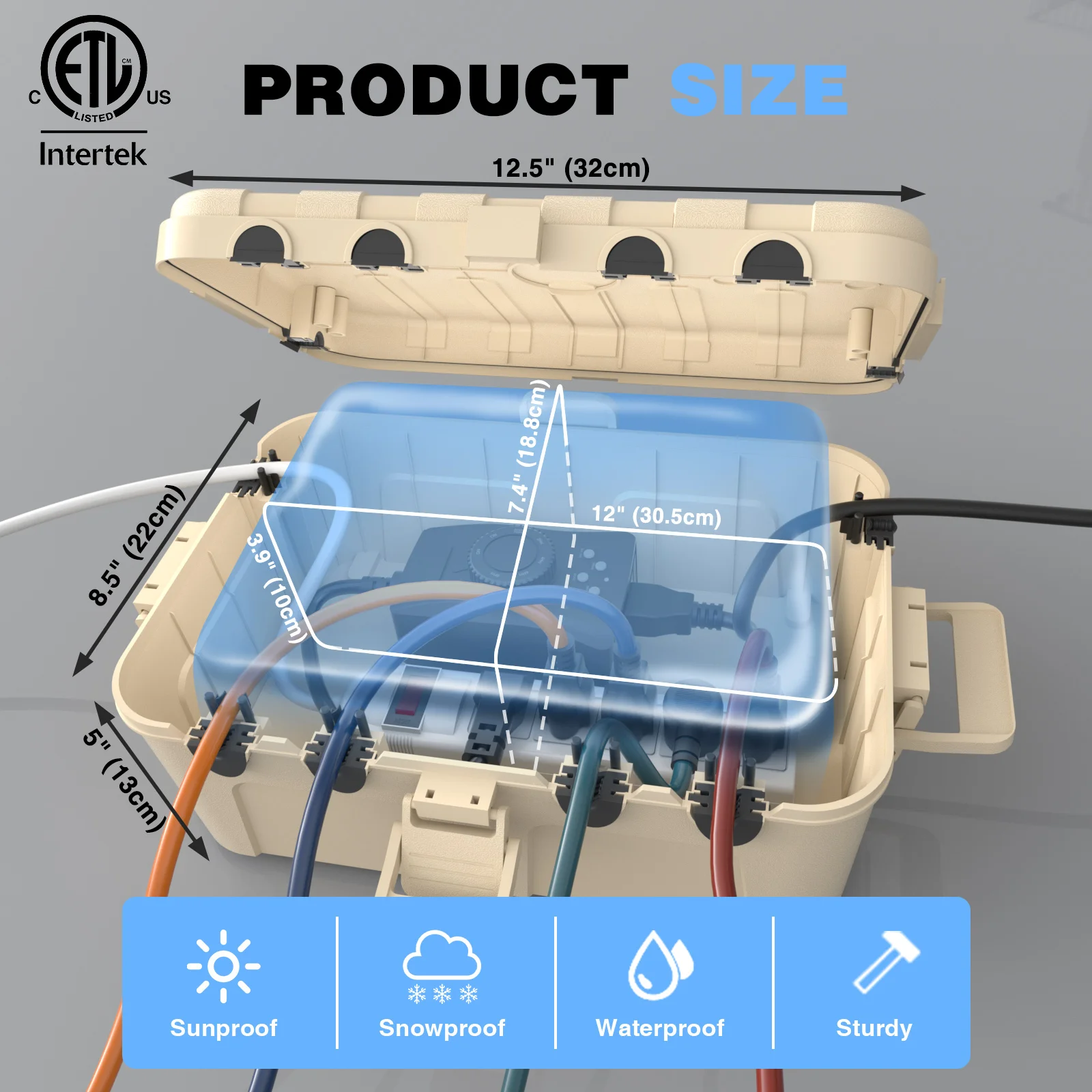 IP54 Large Outdoor Electrical - đánh giá và giá Outdoor Power Supply Box