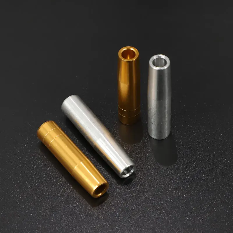Image 5: 12 pièces de poids de flèche en aluminium et cuivre, diamètres 3.2/4.2/6.2/8.0 MM, pour insert, outsert et nocks à broche, taille S/L, accessoire de tir à l'arc DIY