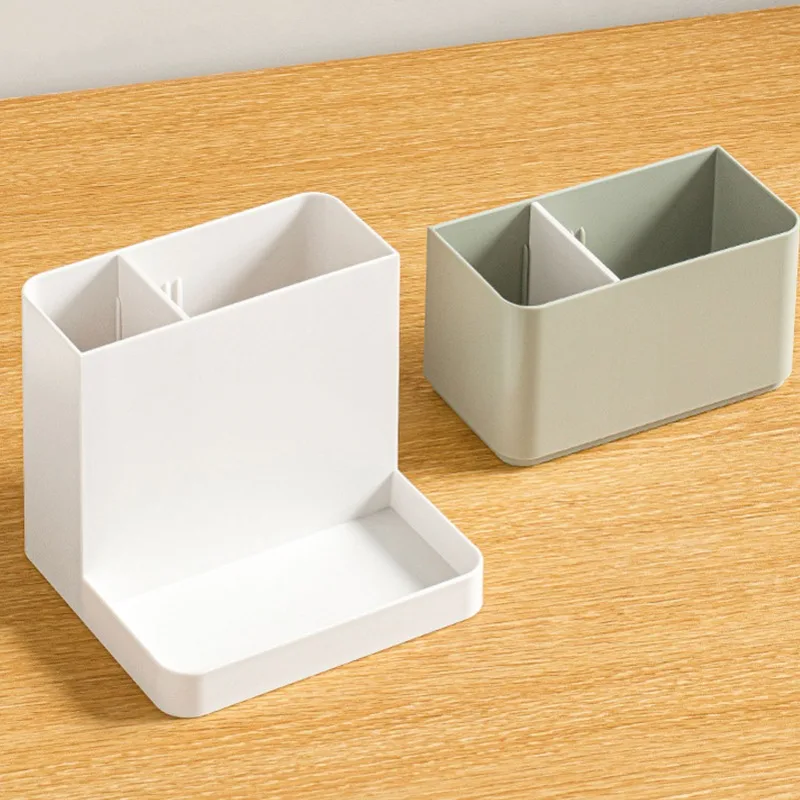 1pc Multi-purpose Cosmetic Storage Box Desktop Stationery Finishing Box Grid Storage Box Office Supplies Organizers for Desk image 3
