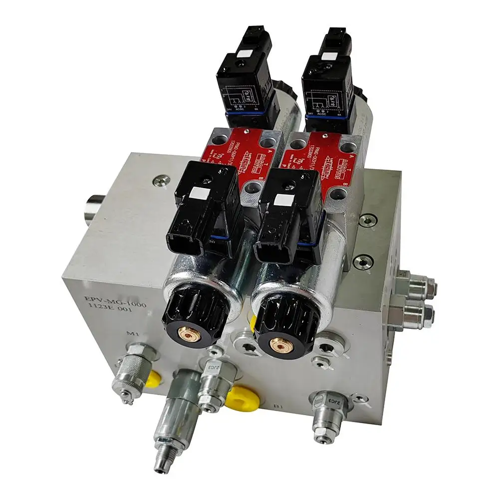 

High Quality Auto Control Hydraulic Block Manifold for Road Grader Earth Leveler