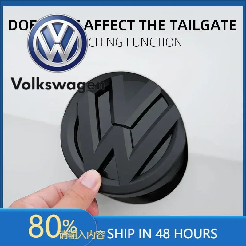 

Эмблемы и наклейки для автомобилей Volkswagen: глянцевые черные накладки на переднюю решетку, заднюю крышку багажника, логотип для VW Volkswagen GOLF 6 MK6 10-