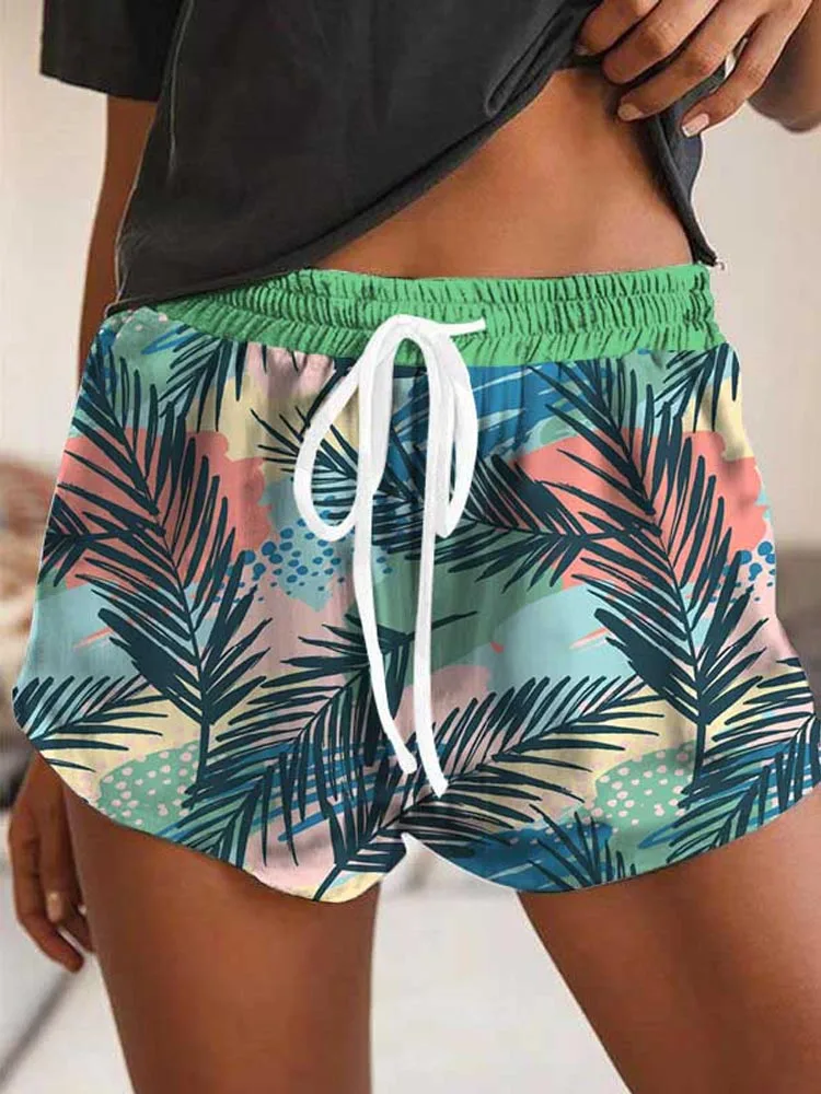 Swimming Shorts Quick Dry Swimwear Women Swimsuit  Trunks Summer Sexy Bathing Beach Wear Surfing Beach Shorts