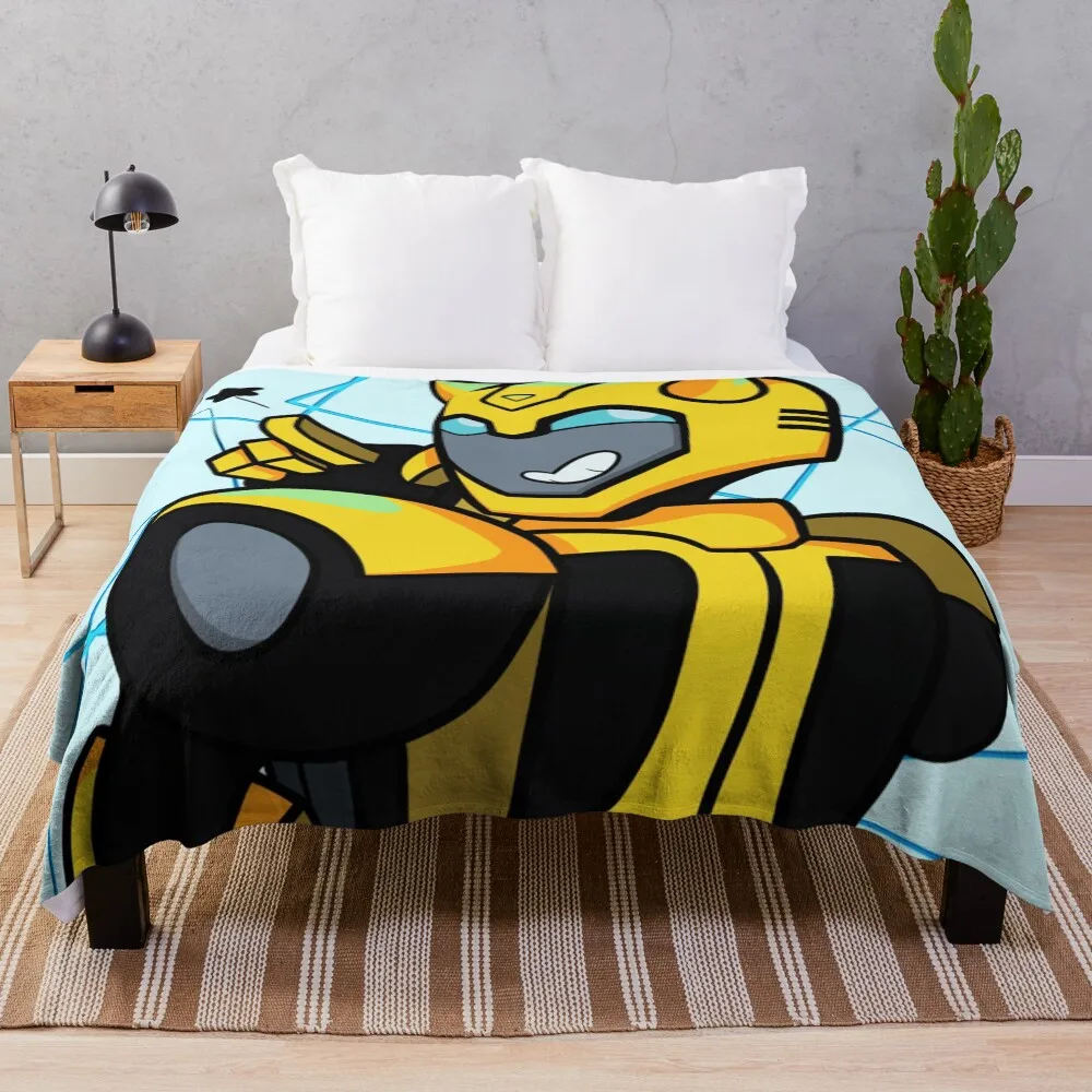 

Animated Bee Throw Blanket
