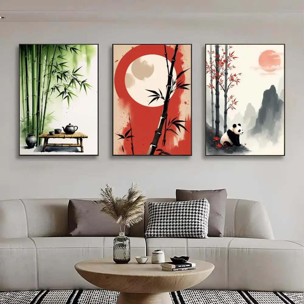 Bestselling Posters bamboo Poster Wall art print art suitable for living room bedroom bar parlor home decor gift