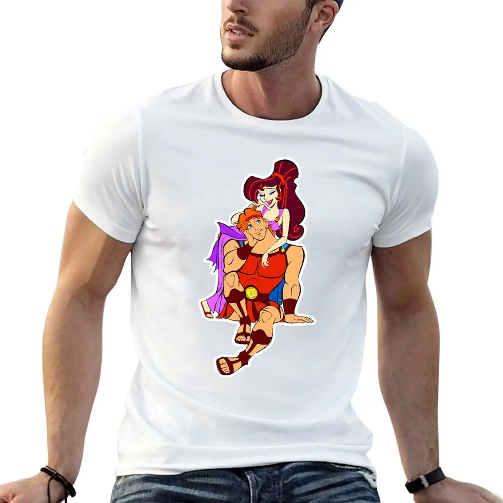 Hercules Sticker - Hercules Hoodies - Hercules Tshirt - Blanket T-Shirt Casual Loose Fit Short Sleeve T-Shirt