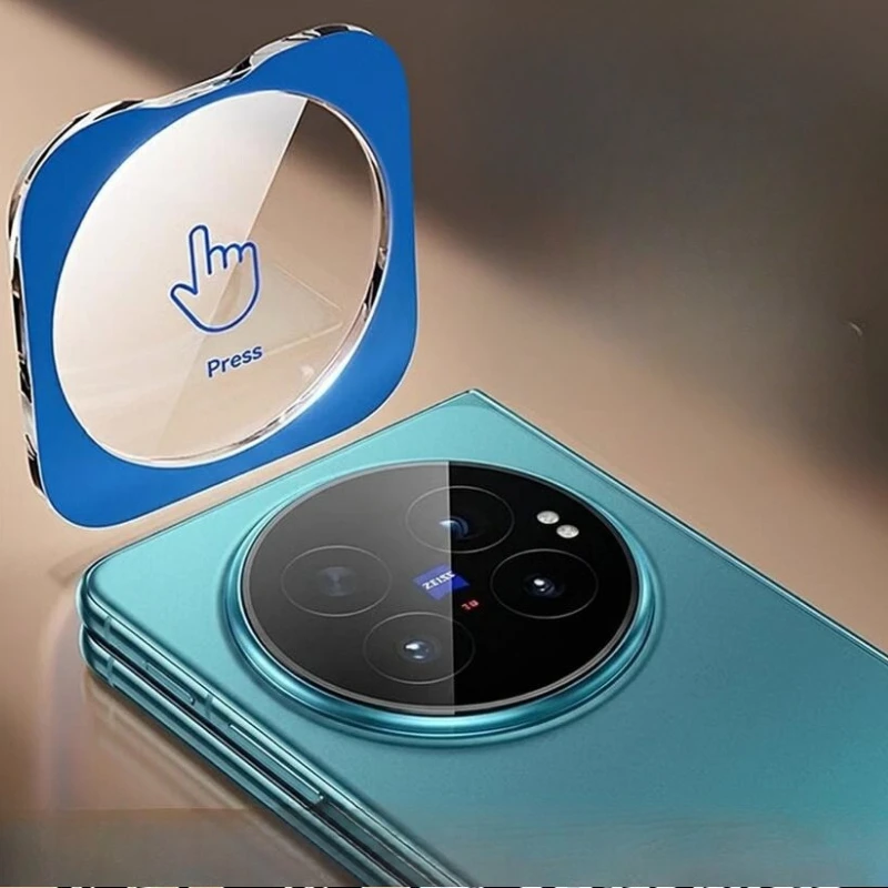 

Full Glue Camera Protector for Vivo X Fold 6 X300 Ultra X300S Tempered Glass Lens Cover Locator Installation For iQOO15Ultra 15T