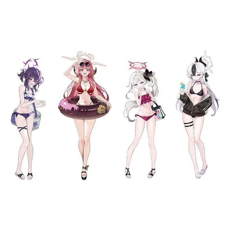 أنيمي الأزرق الأرشيف الاكريليك حامل نموذج أرقام Rikuhachima Aru Asagi Mutsuki تأثيري زخارف مكتب نموذج لوحة الدعائم هدية عيد الميلاد
