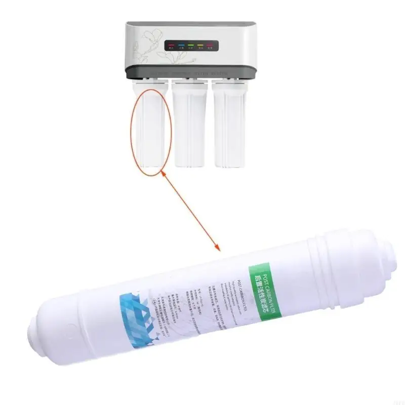 J6PE Coconut Activated T33 Carbon Post Water Filter Cartridges 10 inch Smell Remover