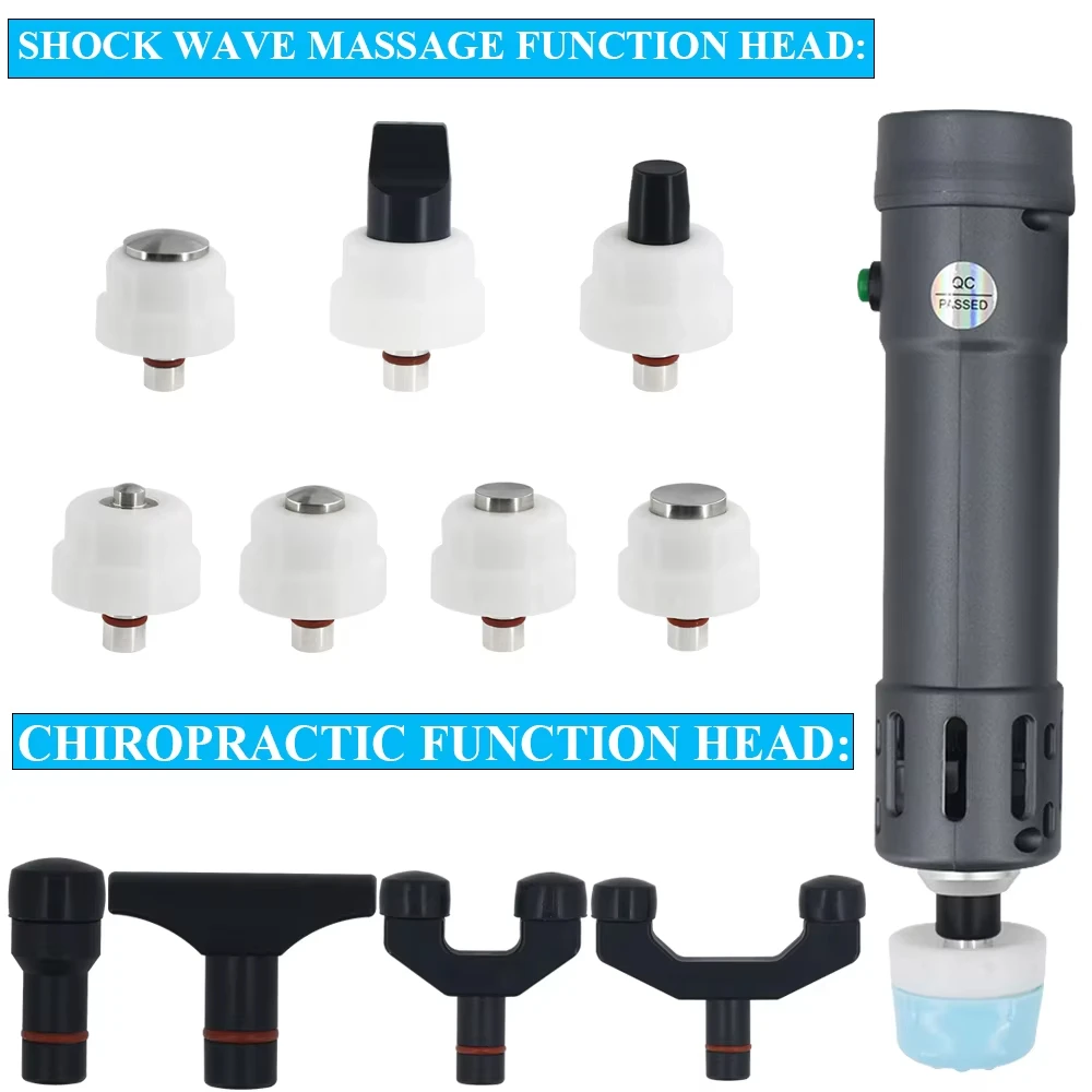 Portable Shockwave Massage Effective Treatment ED Relief Neck Pain Muscle Relaxation Professional Shock Wave Therapy Machine New