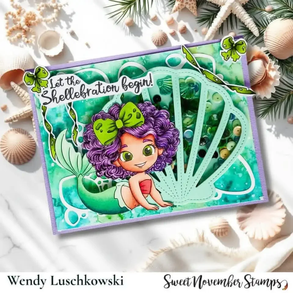 2026 New Clear Stamp Set - Sea Babies For DIY Scrapbooking Crafts Maker Photo Album Template Handmade Decoration view 3