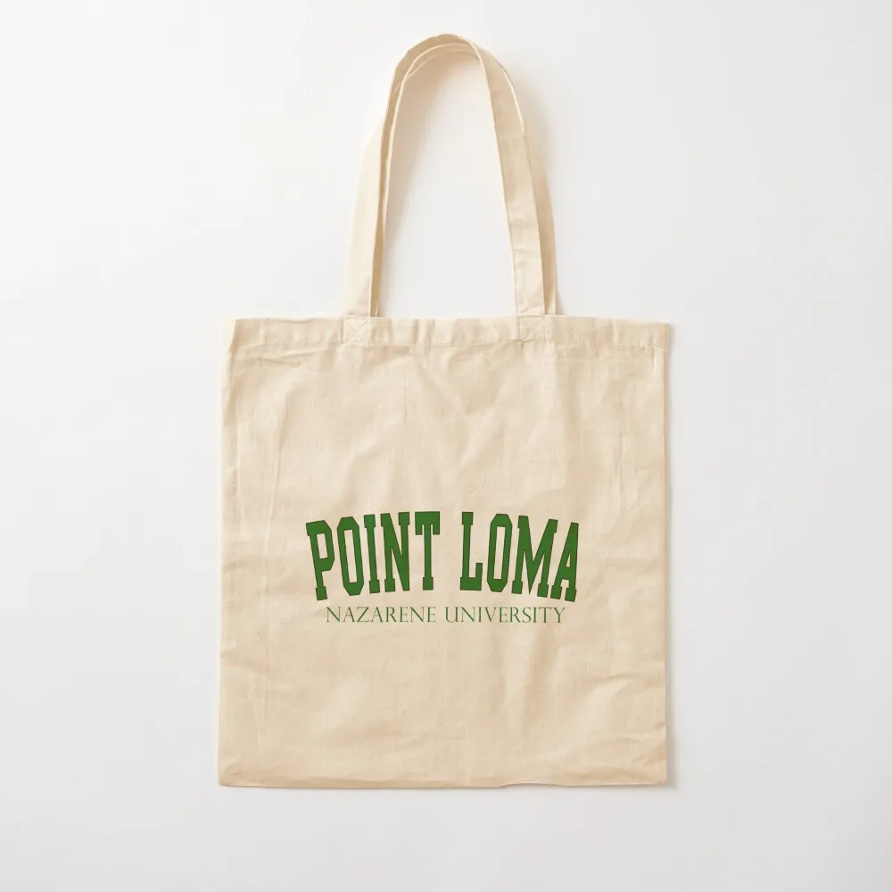 

Point Loma Nazarene University Tote Bag Shopper shopping bag logo Beach bag tote women Canvas Tote