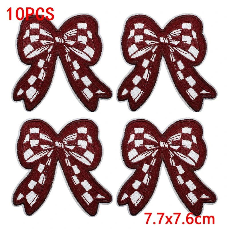 10 Stück Cheerleading-Pailletten-Stern-Aufnäher zum Aufbügeln für Kleidung, Cheer-Schleifen-Herz-Applikationen für Jacken, DIY – Detail 37