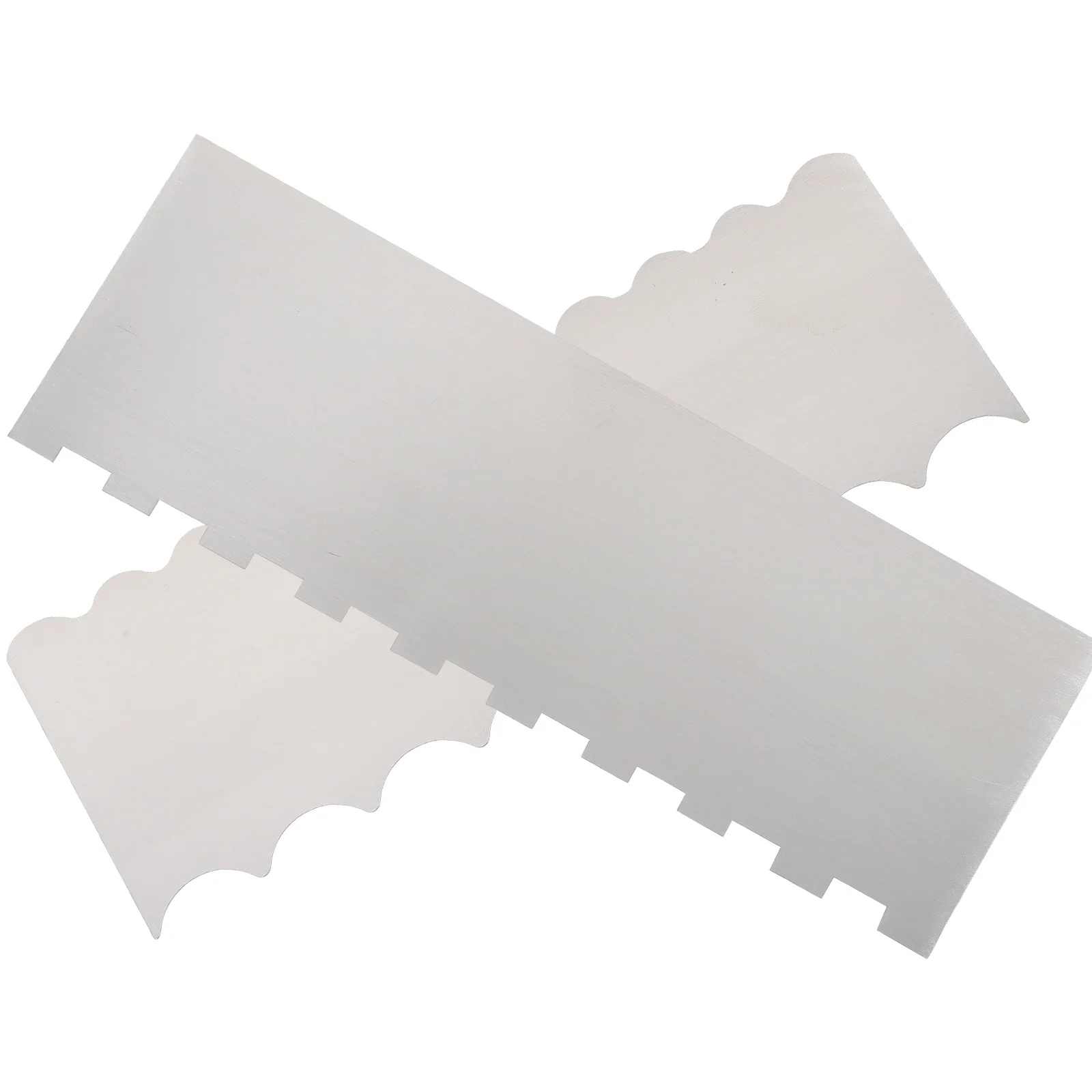 

2Pcs Cream Spatulas Stainless Steel Cake Spreader for Baking Cooking Non-Rust Flexible Kitchen Gadgets Professional Cake Tools