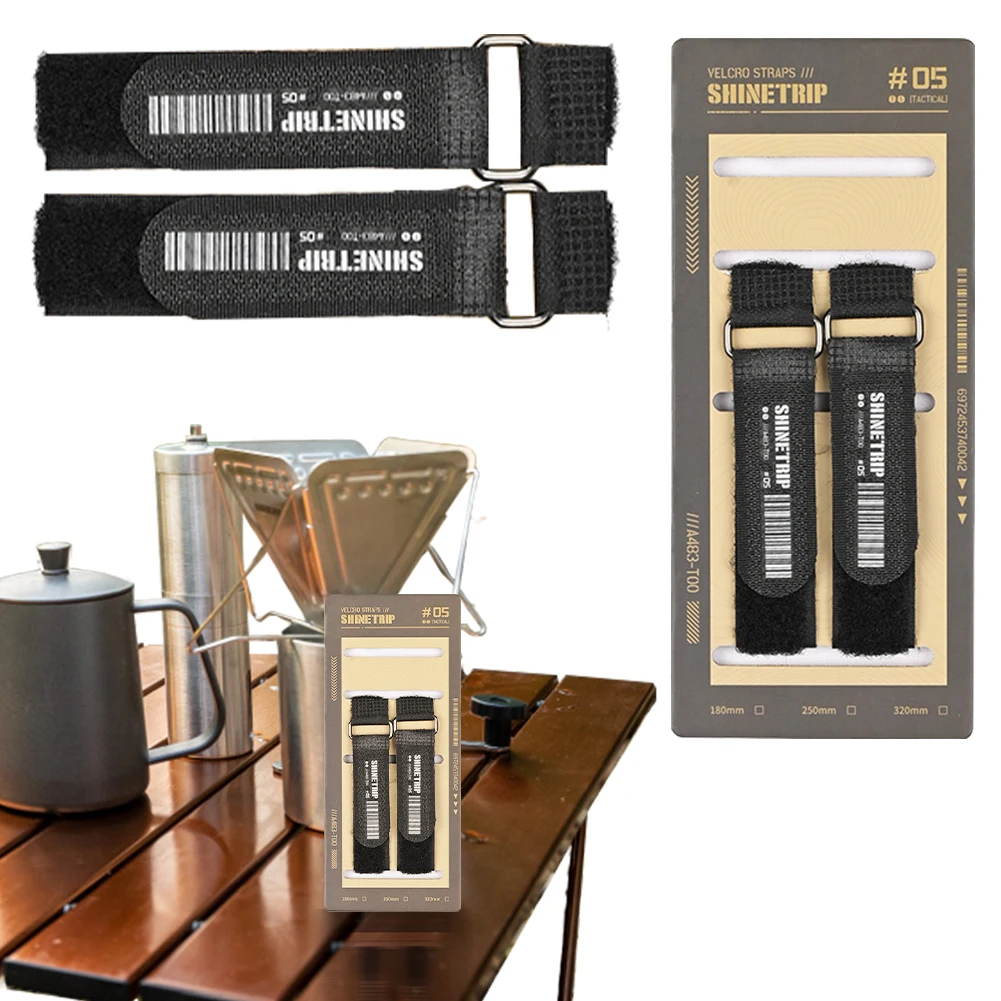 في الهواء الطلق التخييم خيمة الأشرطة النايلون مشفرة قابلة لإعادة الاستخدام جلد حزام بقوة لزجة متعددة الأغراض التعادل أسفل الأشرطة معدات التخييم