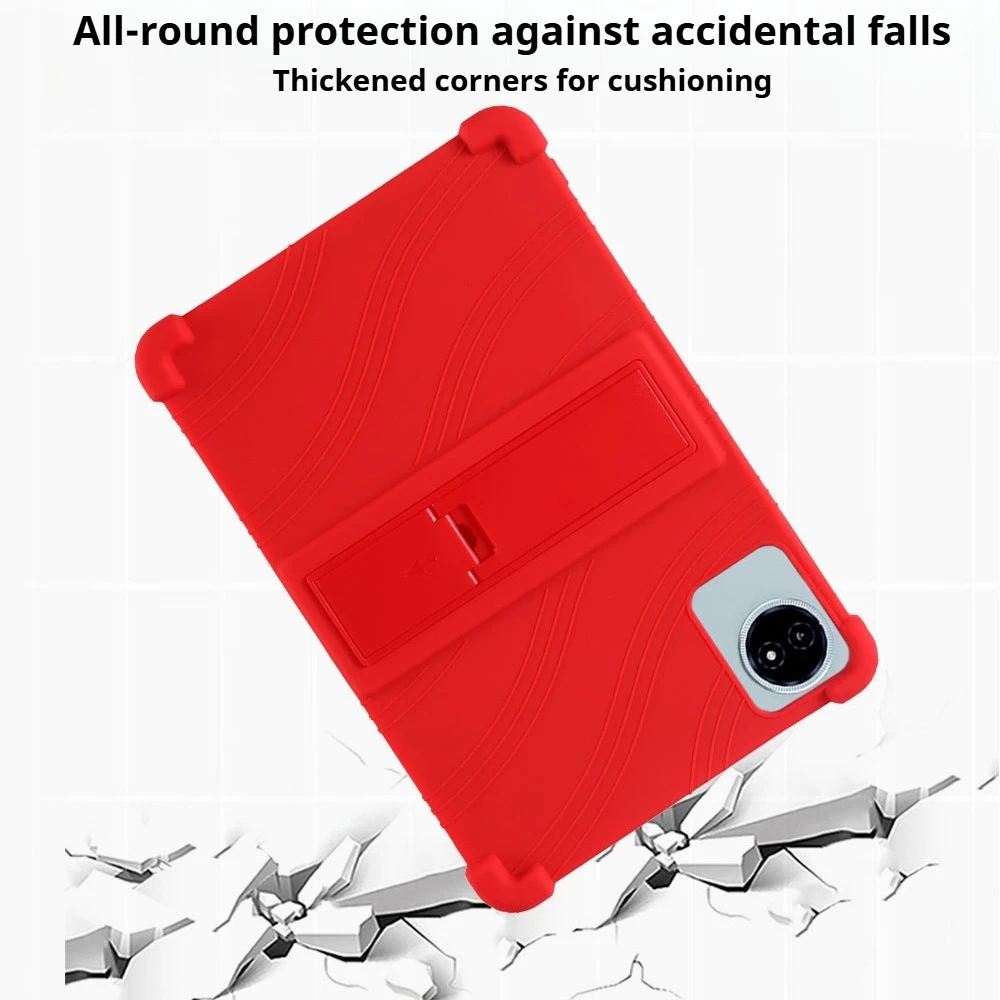 Soft Cover for Teclast M50 Plus Tablet Case Silcone Full Body Protective Shell with Kickstand for M50Plus 10.1 Inch Tablet Cases