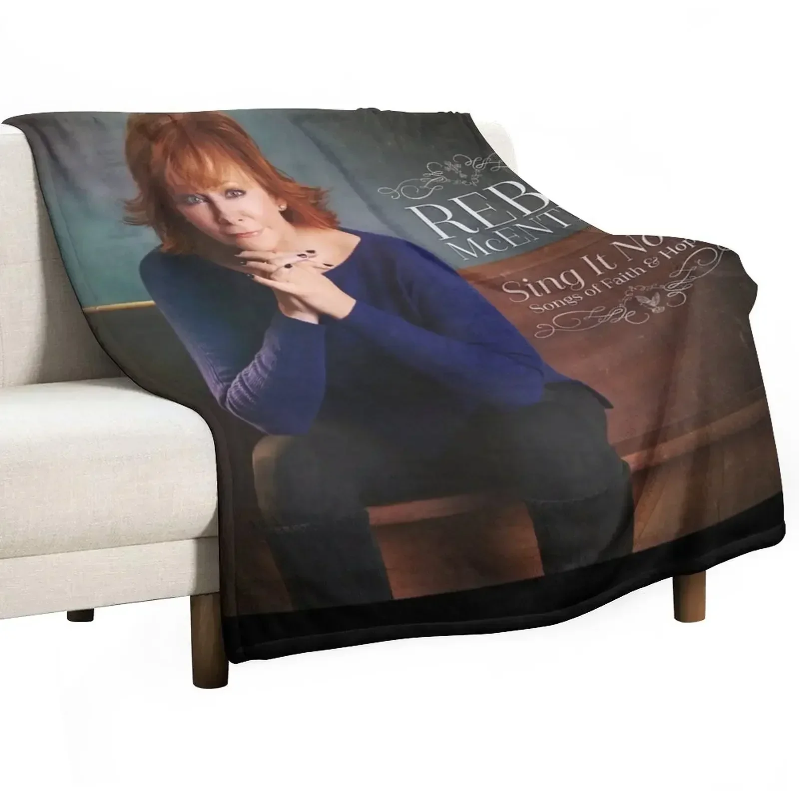 Sing it now songs of faith hope Throw Blanket Custom Comforter Hairys Luxury St funny gift Soft Beds Blankets