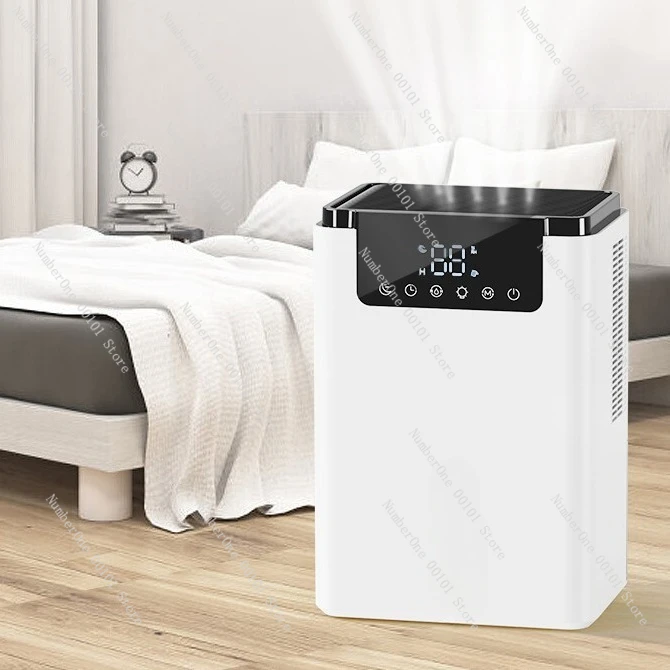 Smart Household Dehumidifier Bedroom Basement Use,Energy-Saving Moisture Absorption Drying Machine,Quiet Air Dehumidification