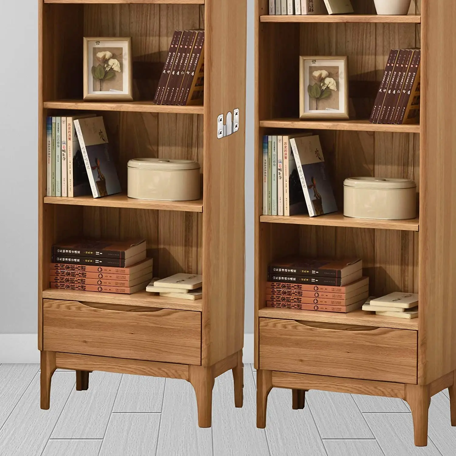 10 Pcs Flush Mount Bracket Interlocking Hang Furniture Connector Stainless Steel Wall Mount Picture Frame Brackets-AC17