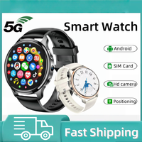 P68 4G Android Adult Smart Watch 4GB+128GB 466 * 466 Equipped with 500W Dual Camera Heart Rate GPS WIFI Bluetooth