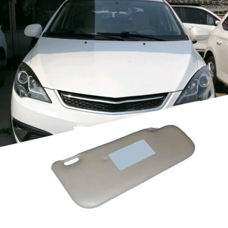 A13-8204010FL Car Sun Visor Right Front Sunvisor Cover Sunshade Shade With Mirror For CHERY Fulwin2 2012-2015