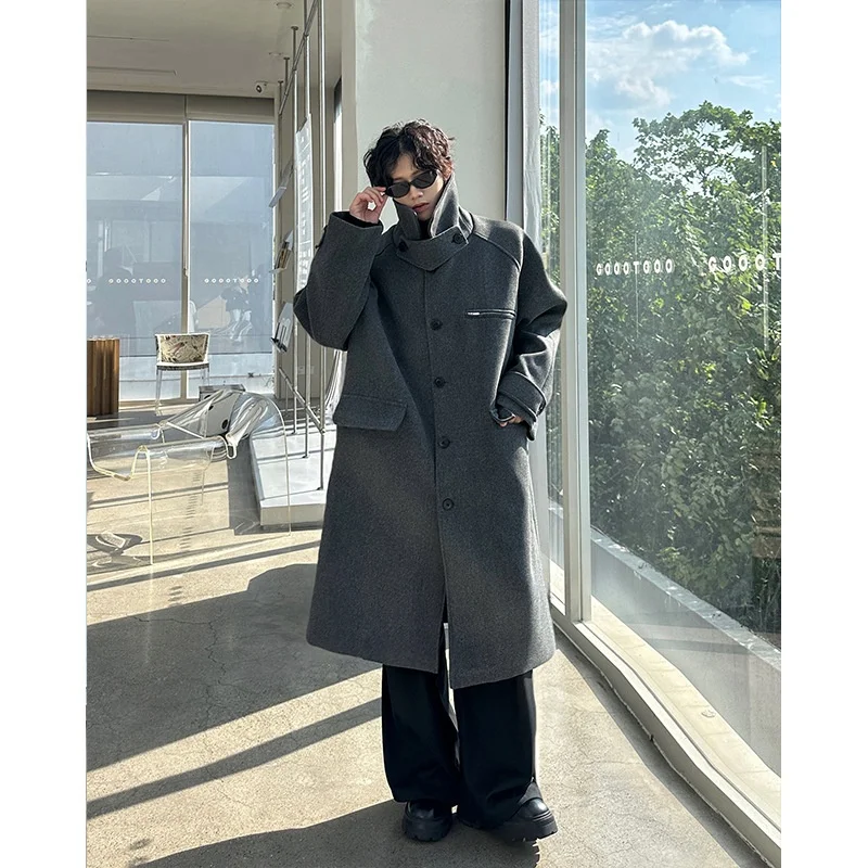 Trench Denim Coat M…