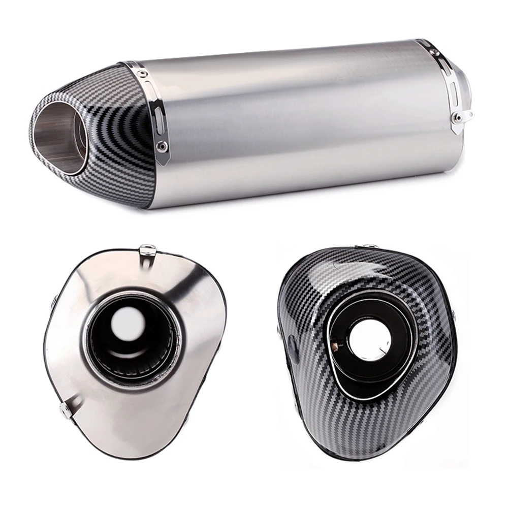 

For YAMAHA Zuma GY6 200CC Motorcycle Exhaust Scooter Full System Slip on Front Link Pipe Yoshimu R77 Muffler Tube