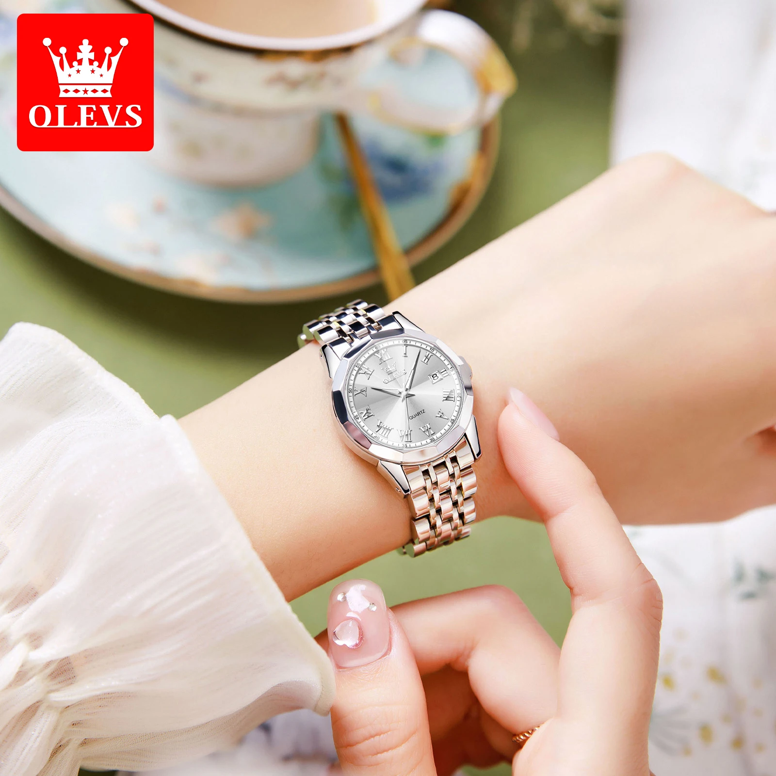 OLEVS Fashion Trend Quartz Watch for Women Best Selling Waterproof Luminous Elegant Lady Wrist Watch High Quality Women Watches