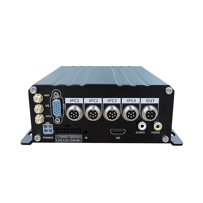 1080P FHD Ai Mobile DVR System Vehicle Truck Bus Car 4CH SD HDD SSD 4 Channel Kit MDVR 4G Wifi Fleet Monitoring Systems