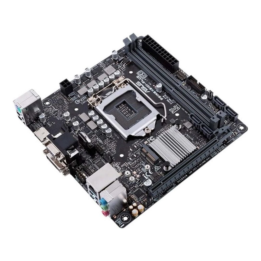 Imagem -05 - Asus-prime H310i-plus Motherboard Placa Principal Usada Chipconjunto H310 Mini Itx Intel Lga 1151 Suporte 8th 9th Gen Core