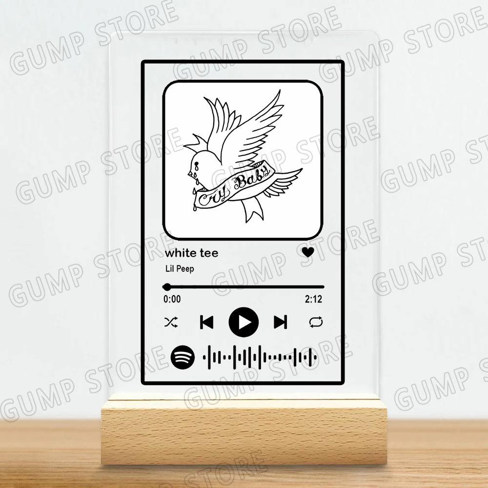 Wood Stand Just for Our Store Music Plaque Home Office Desk Decoration Gifts