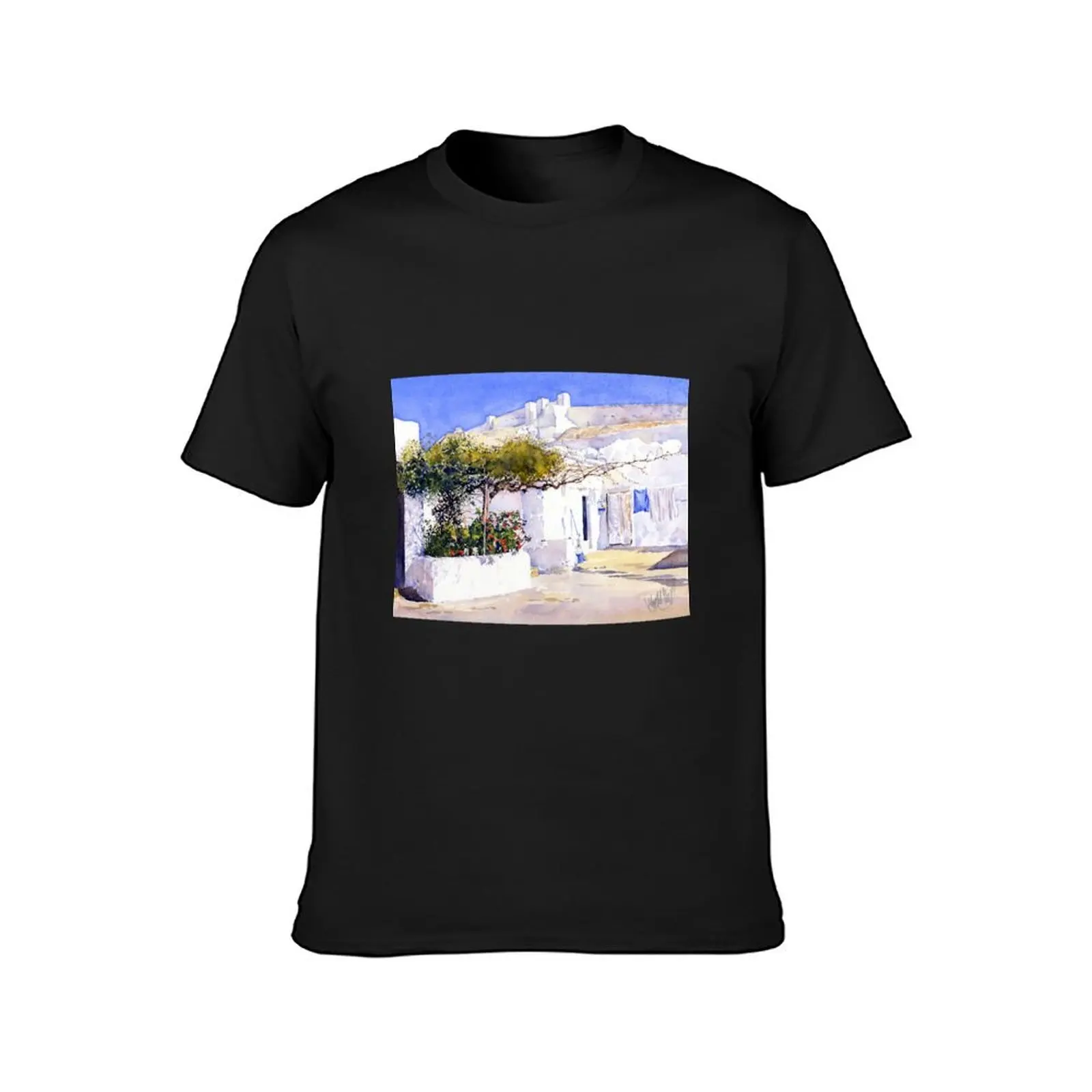 Cave Dwelling In Andalucia T-Shirt new edition cute tops plain black t shirts men