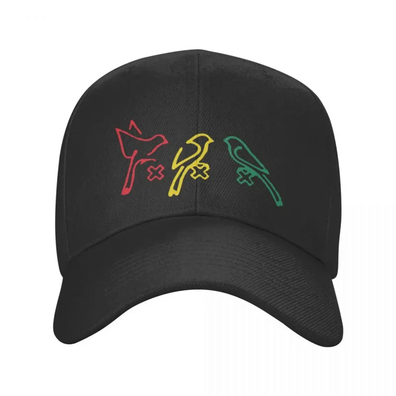 Punk Bob Marley Baseball Cap Men Women Breathable Amsterdam 3 Little Birds Dad Hat Outdoor Snapback Hats Trucker Caps