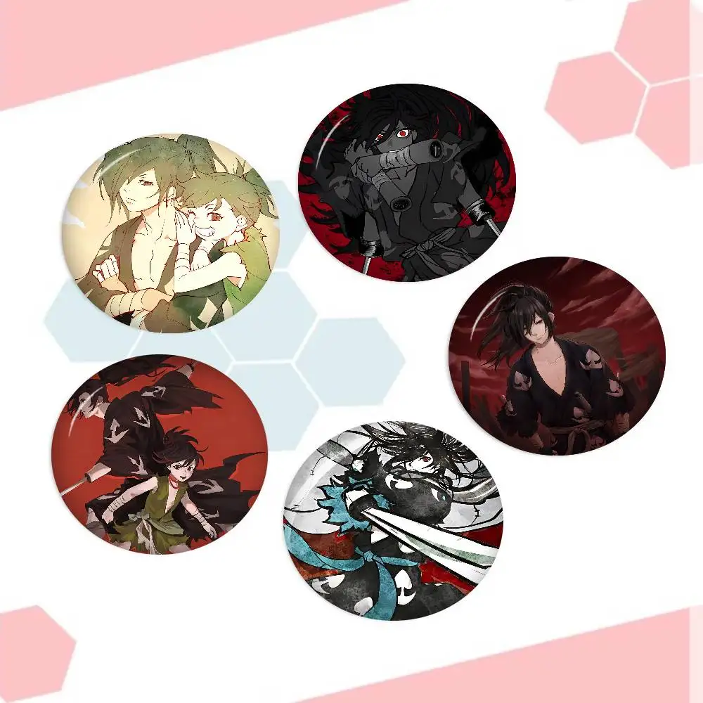 Hot Cartoon D_Dororo Anime New Brooches Soft Button Pin Funny Silly Gnarpy On A Skateboard Meme Badge Gamer Collection Gifts