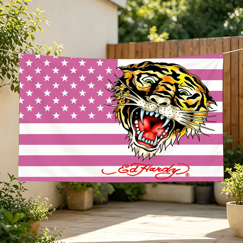 Brand Flag For Sports Matches  Games Parade Rally Holiday Festival Backyard Balcony Club Bar Decor E-Ed H-Hardy