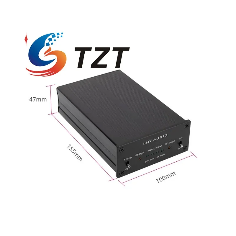 Tzt lhy audio lt3042 dc12v 2a lineares netzteil geregeltes netzteil mit eingebauten lithium batterien