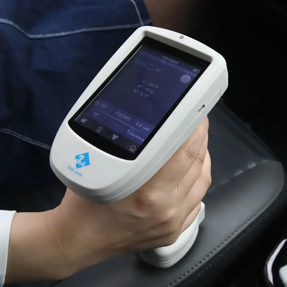 Portable High Precise Colorimeter for Car Paint Measurement – 3nh Handheld Spectrophotometer TS7600