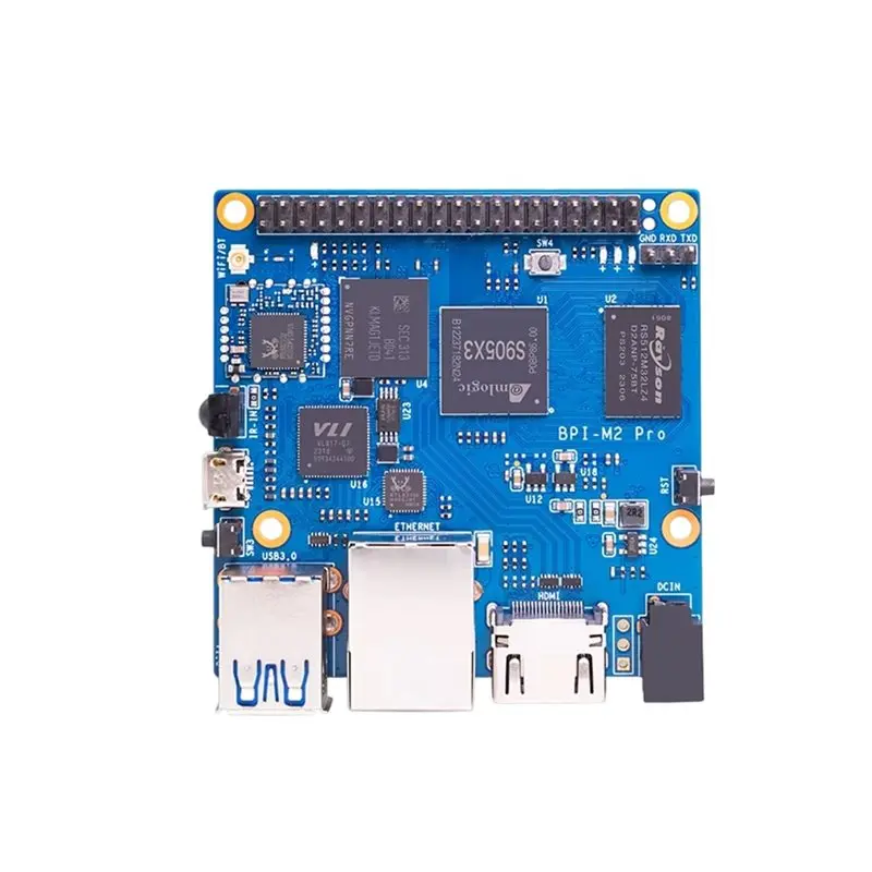 Electronic Control Board For Banana PI BPI-M2 Pro Amlogic S905X3 Quad-Core Processor 2GB+ 16GB Raspbian Image Support