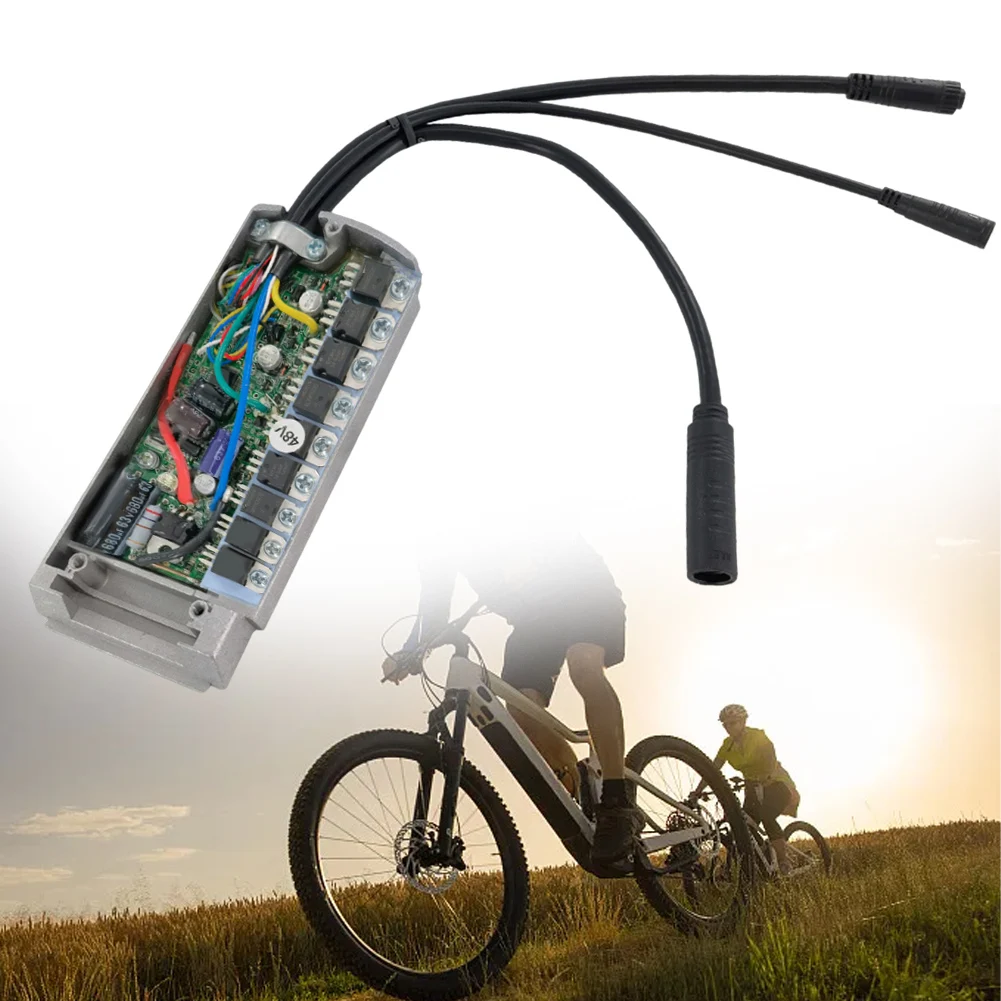 For Ebike For Electric Bike Ebike Controller 500W Controller Metal Material Practical To Use 36V 48V Option Approx 18x12x5Cm