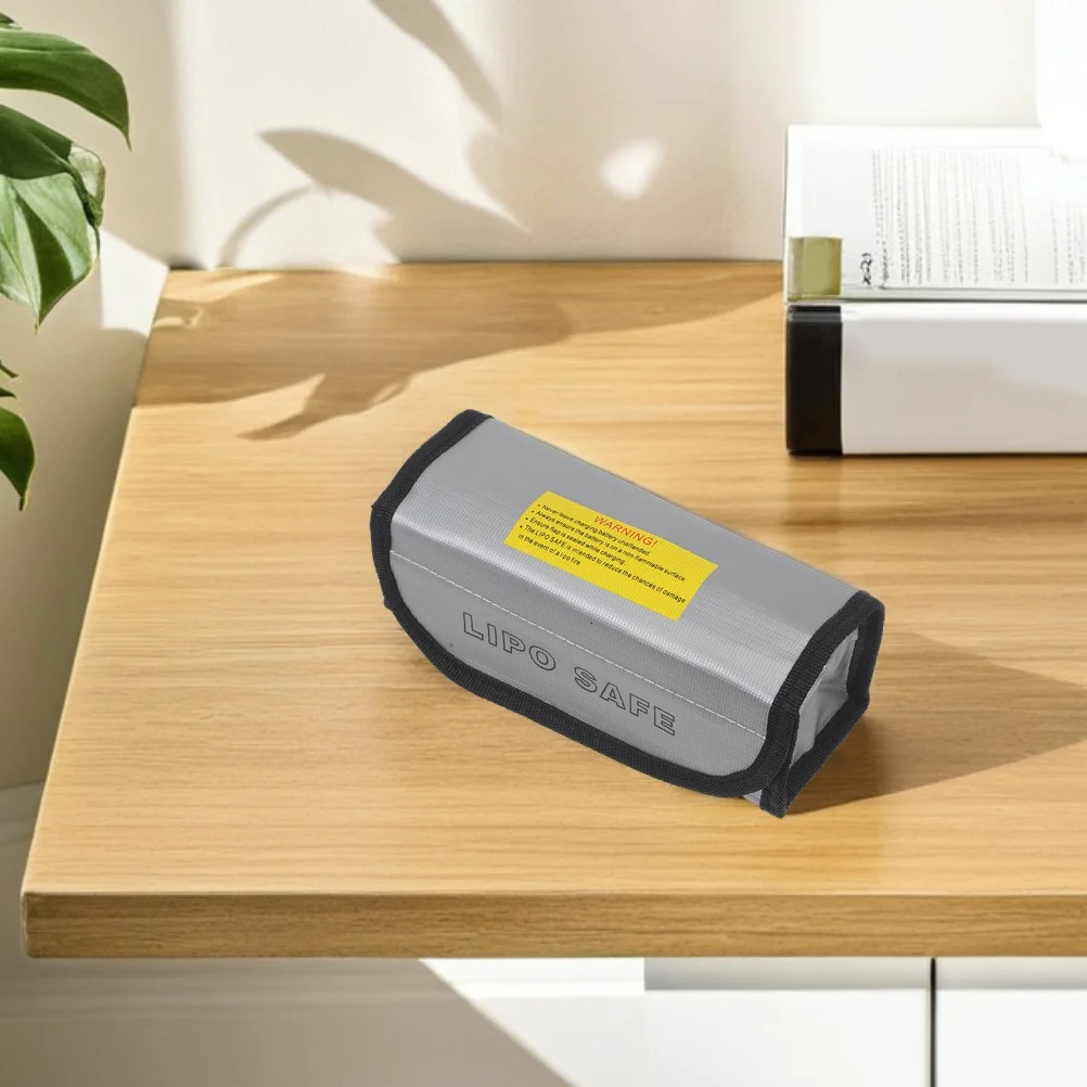 

2Pcs Fireproof Safety Bag Explosion-Proof High Temperature Resistant Lipo Storage Protective Case