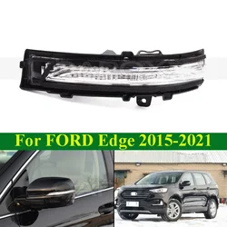CAPQX For FORD EDGE 2015-2021 Car Rearview Mirror Turn Light Lamp Rear View Mirror Indicator Turn Signal Light Flasher Lamp