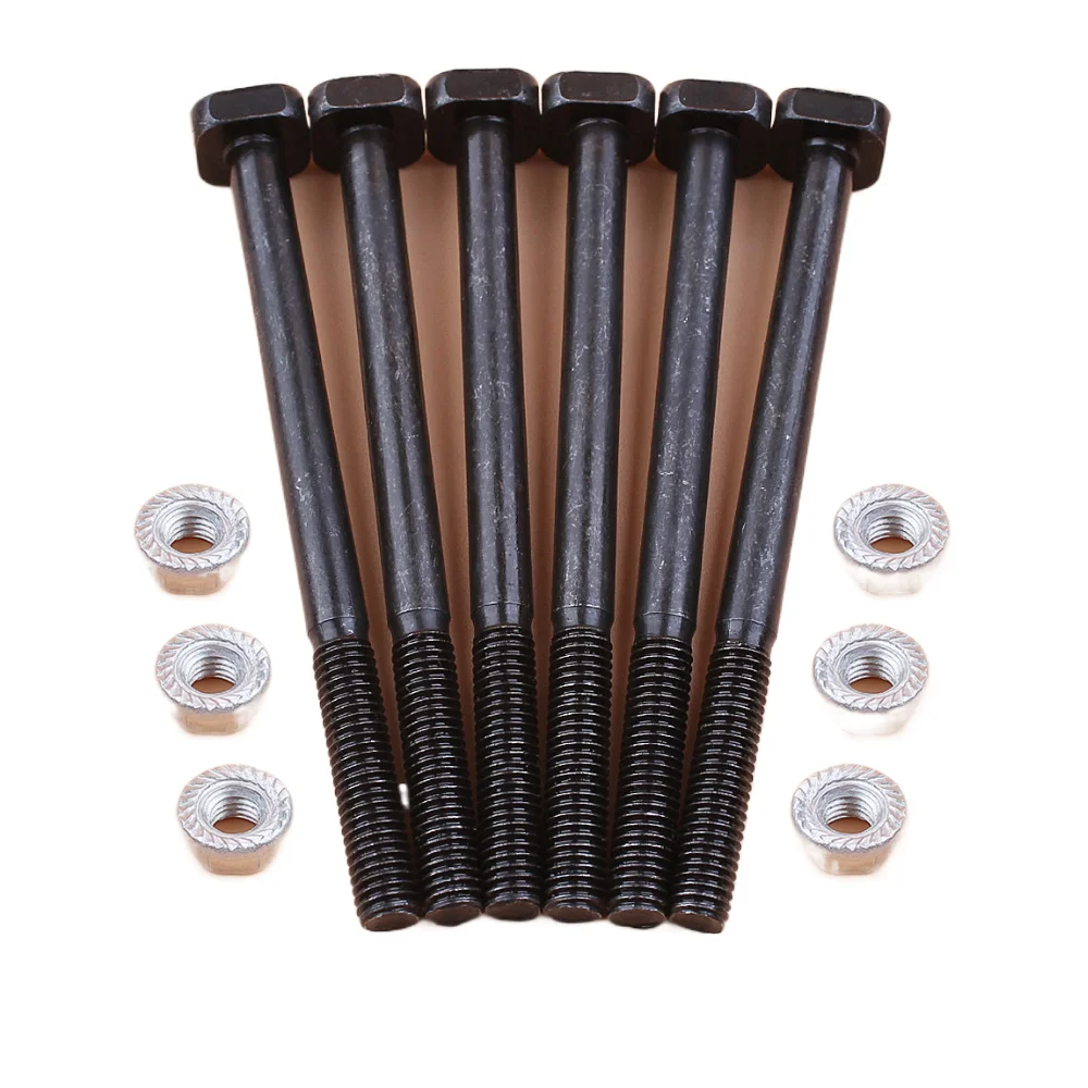 6 Pair Muffler Bolt For STIHL MS250 MS230 MS180 MS170 018 017 021 023 025 Chainsaw 1123 148 1201