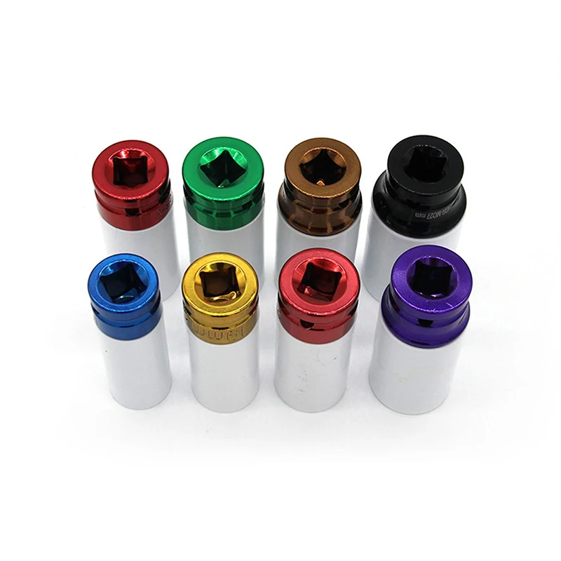 Manga hexagonal Chave Hexagonal Pneu, Proteção Pneus Porca de Impacto, Soquete, Pneumático, 15mm, 17mm, 19mm, 21mm, 22mm, Hex Sockets, Air Gun, 1Pc