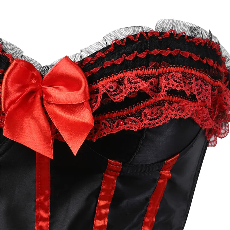 Caudatus – Corset grande taille pour femmes, bustier de fête, Costume, Sexy, Lingerie Vintage à lacets, vêtements Corselet, rouge, rose, vert