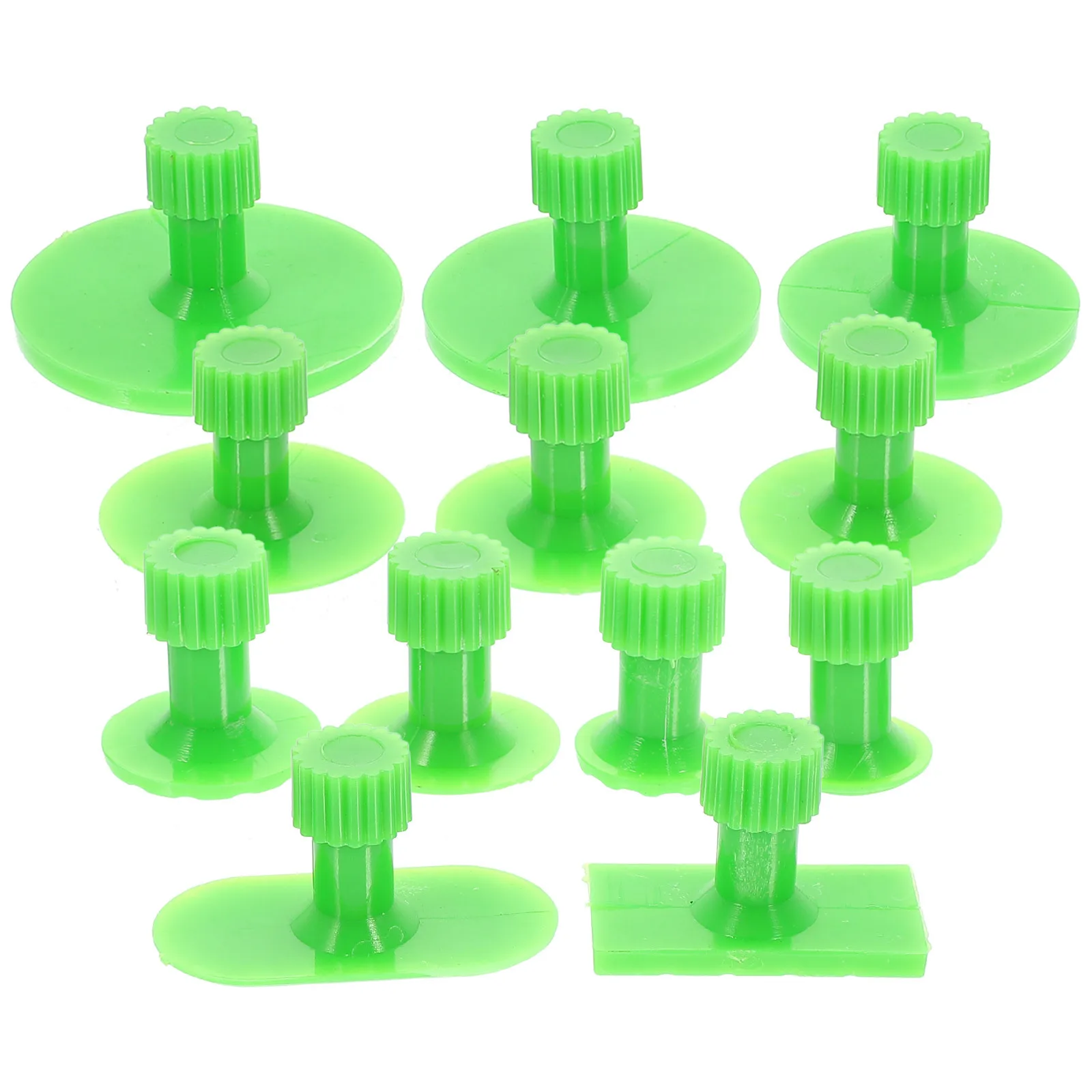 

12Pcs Mini Dent Puller Tabs Set Multi Size Car Body Repair Tool for Refrigerator Auto Panel Damage Fix Dent Puller