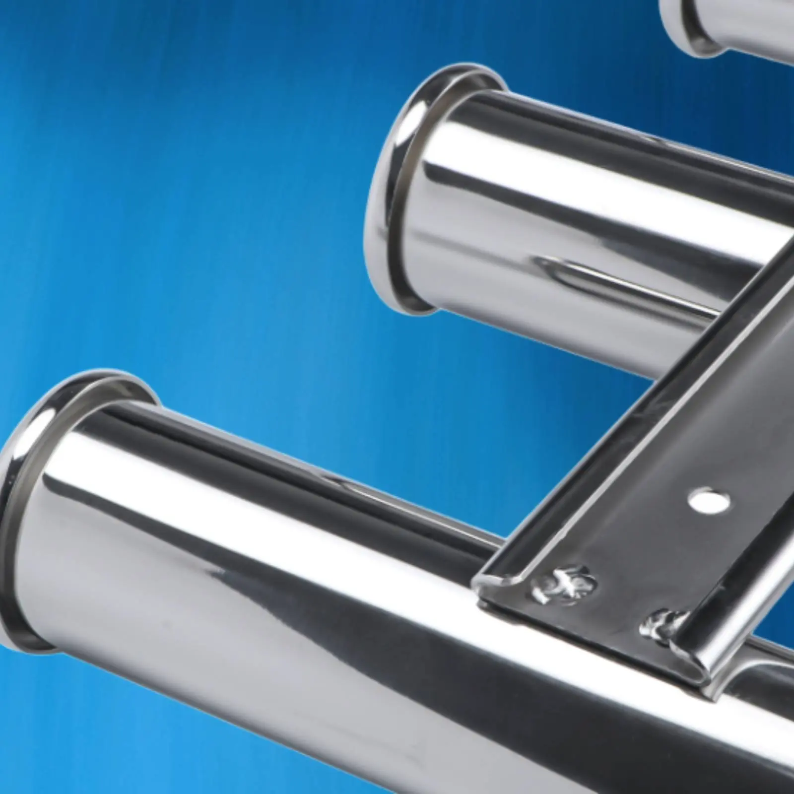 

Boat Fishing Rod Holder Corrosion Endurance 5-Tube Fishing Rod Holder Sturdy Duty No Sharp Edges for Anglers